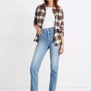 Madewell Classic Straight Full-Length Jeans in Eastend Wash